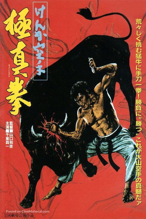 Kenka karate kyokushinken - Japanese Movie Poster