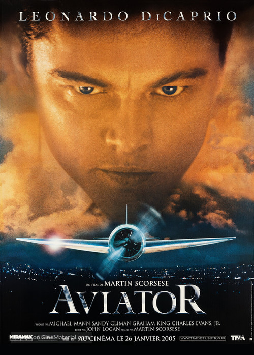 The Aviator - French Movie Poster