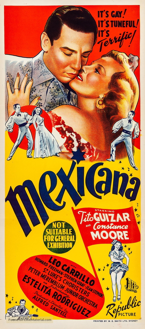 Mexicana - Australian Movie Poster