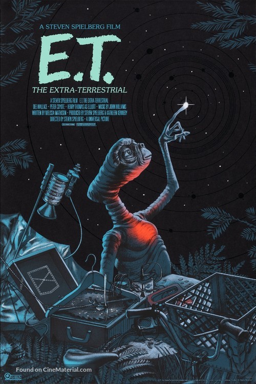 E.T. The Extra-Terrestrial - poster