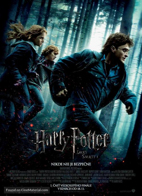 Harry Potter and the Deathly Hallows - Part 1 - Slovak Movie Poster