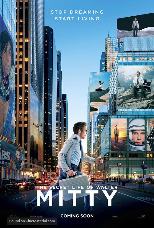 The Secret Life of Walter Mitty - Movie Poster