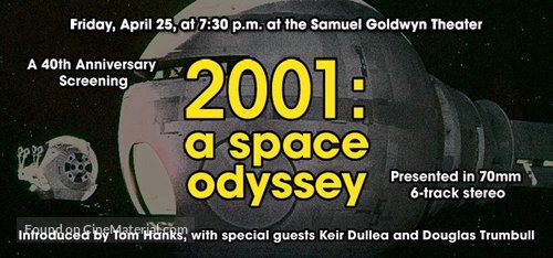 2001: A Space Odyssey - poster