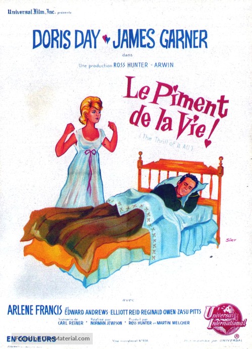 The Thrill of It All - French Movie Poster