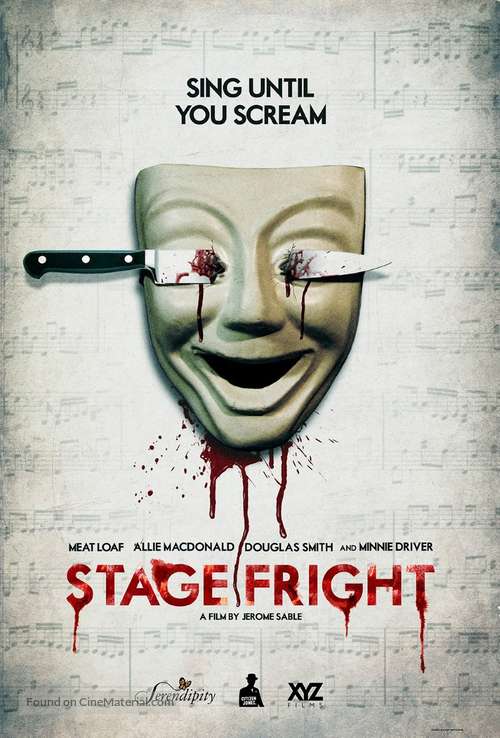 Stage Fright - Canadian Movie Poster