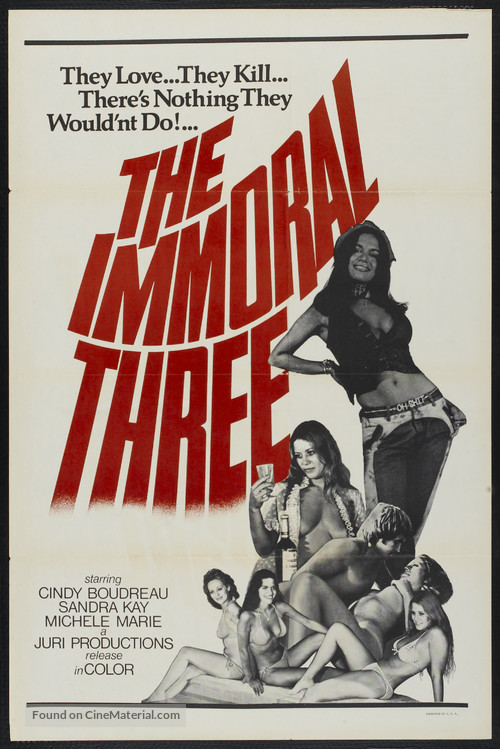 The Immoral Three - Movie Poster