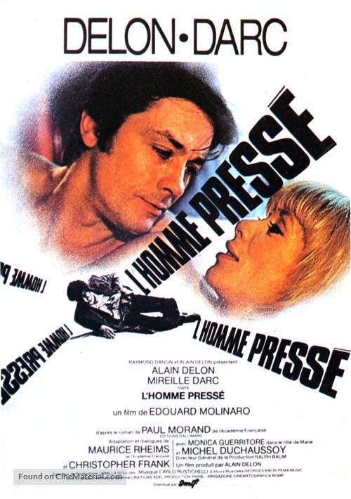 L&#039;homme press&eacute; - French Movie Poster