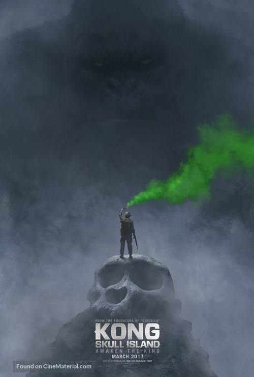 Kong: Skull Island - Teaser movie poster