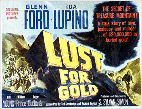 Lust for Gold - Movie Poster