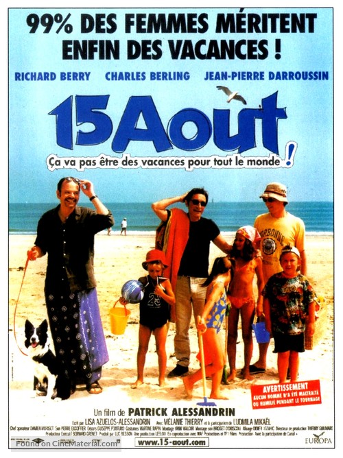 15 ao&ucirc;t - French Movie Poster