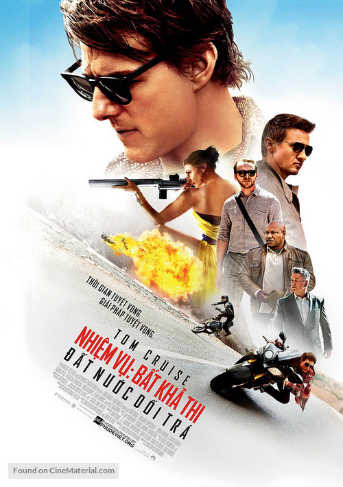 Mission: Impossible - Rogue Nation - Vietnamese Movie Poster