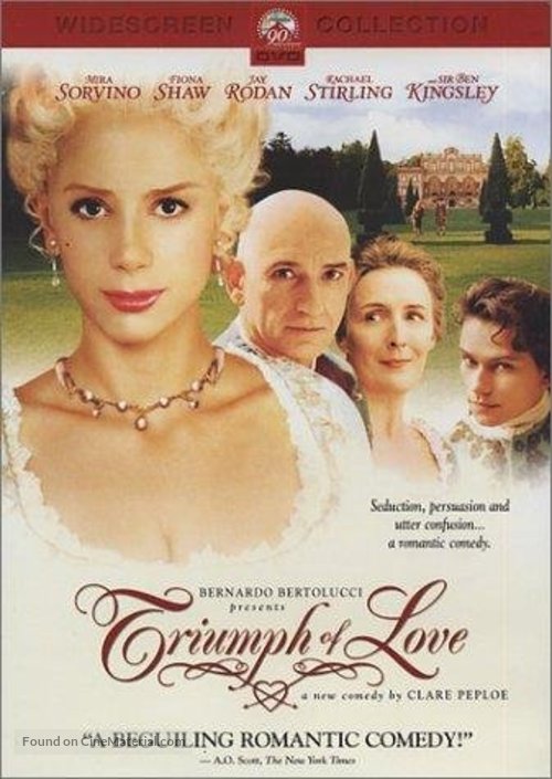 The Triumph of Love - DVD movie cover