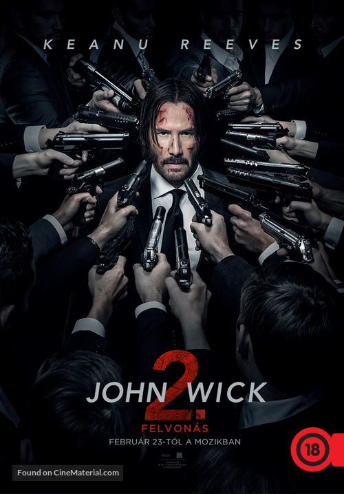 John Wick: Chapter Two - Hungarian Movie Poster