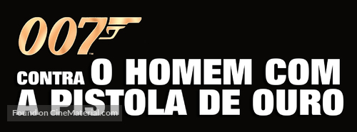 The Man With The Golden Gun - Brazilian Logo