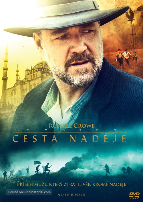 The Water Diviner - Czech DVD movie cover