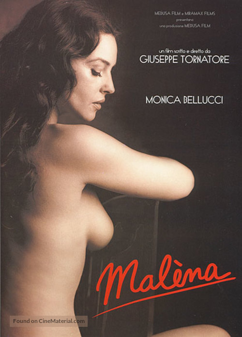 Mal&egrave;na - Italian DVD movie cover