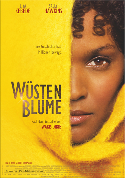 Desert Flower - German Movie Poster
