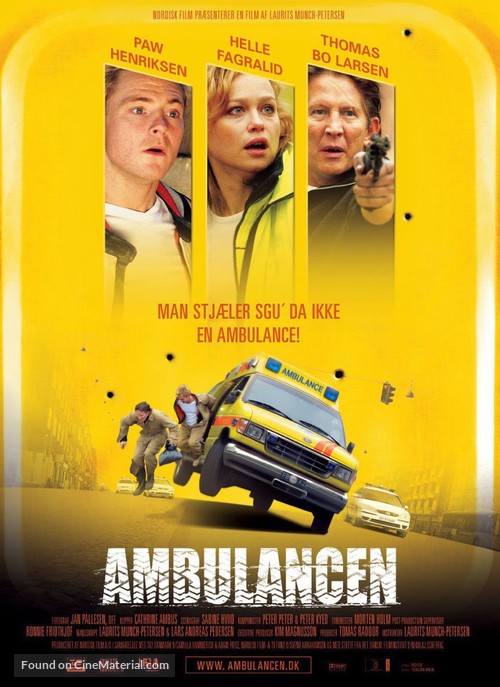 Ambulancen - Danish Movie Poster