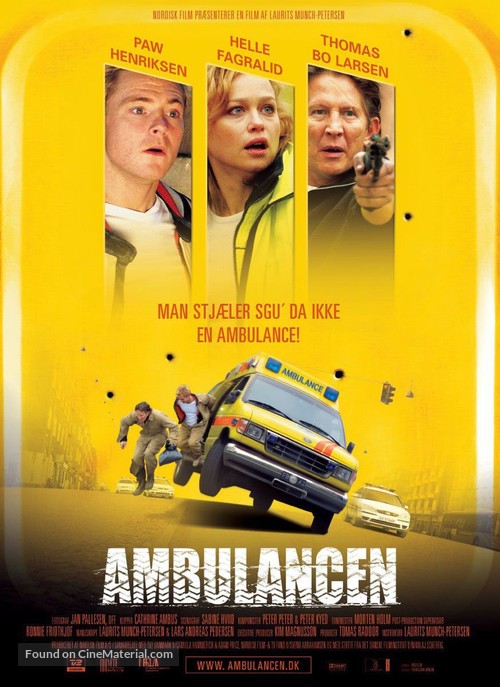 Ambulancen - Danish Movie Poster
