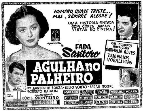 Agulha no Palheiro - Brazilian Movie Poster