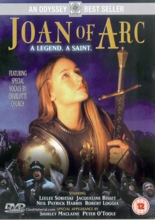Joan of Arc - British DVD movie cover