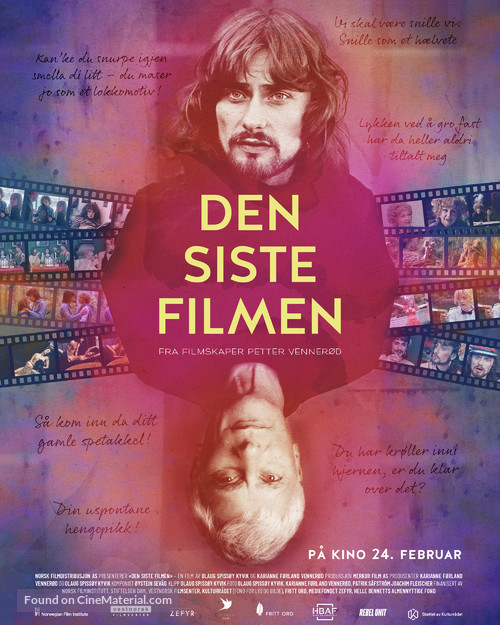 Den siste filmen - Norwegian Movie Poster