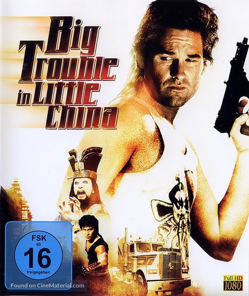 Big Trouble In Little China - German Movie Cover