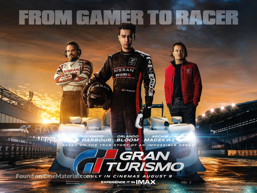 Gran Turismo - British Movie Poster