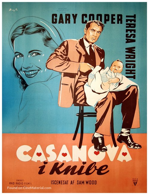 Casanova Brown - Danish Movie Poster