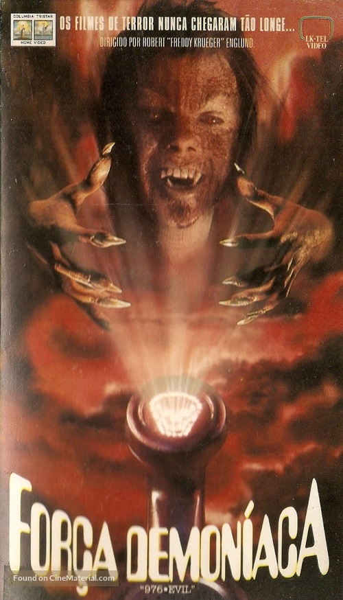 976-EVIL - Brazilian VHS movie cover