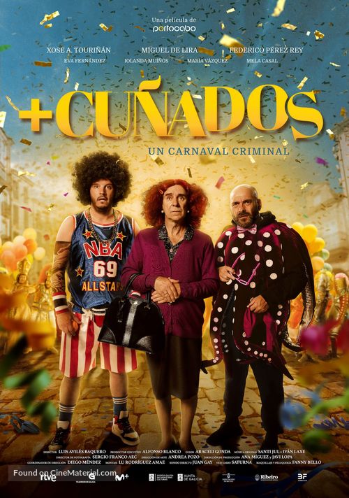 +Cu&ntilde;ados - Spanish Movie Poster