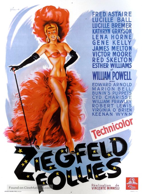 Ziegfeld Follies - French Movie Poster