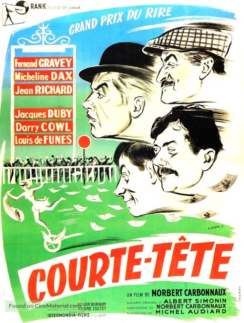 Courte t&ecirc;te - French Movie Poster