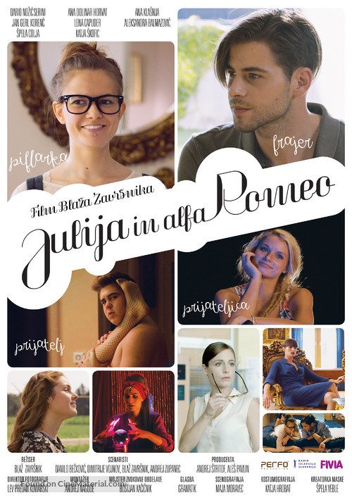 Julija in alfa Romeo - Slovenian Movie Poster