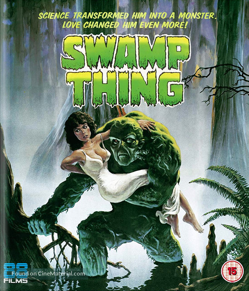 Swamp Thing - British Movie Cover