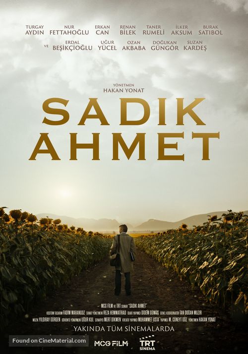 Sadik Ahmet - Turkish Movie Poster