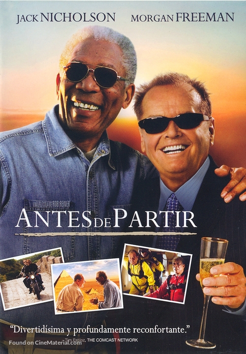 The Bucket List - Argentinian DVD movie cover