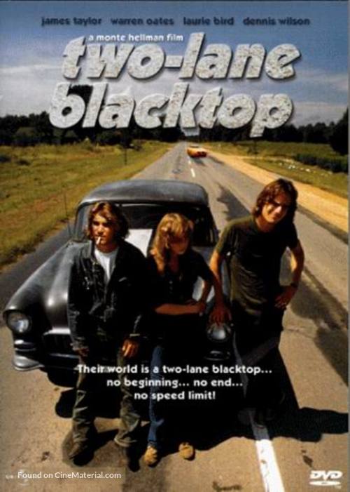 Two-Lane Blacktop - DVD movie cover