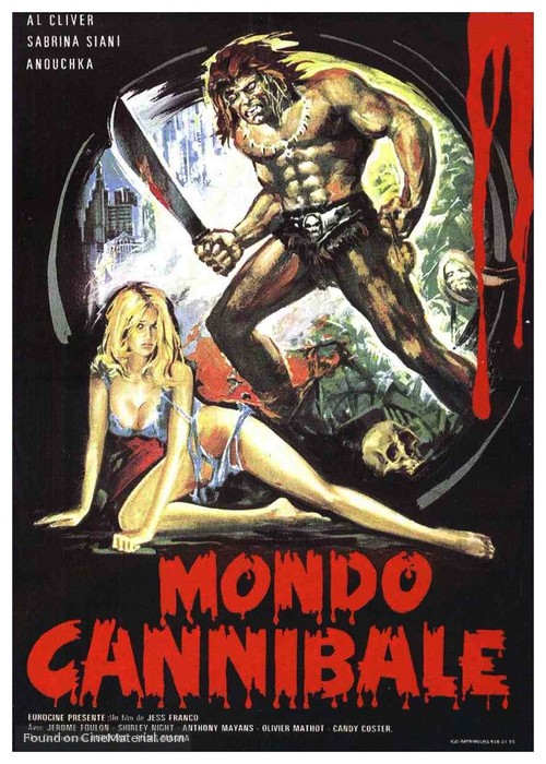 Mondo cannibale - French Movie Poster