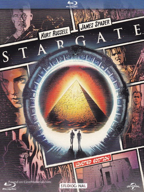 Stargate - British Blu-Ray movie cover