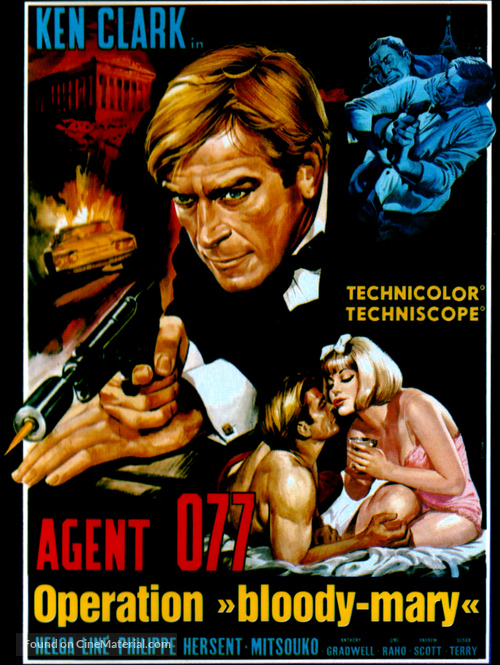 Agente 077 missione Bloody Mary - Movie Poster