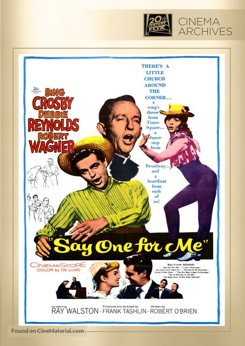 Say One for Me - DVD movie cover