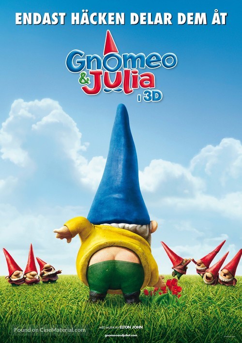 Gnomeo &amp; Juliet - Swedish Movie Poster