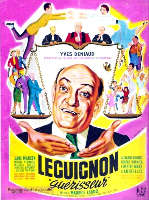 Leguignon gu&eacute;risseur - French Movie Poster