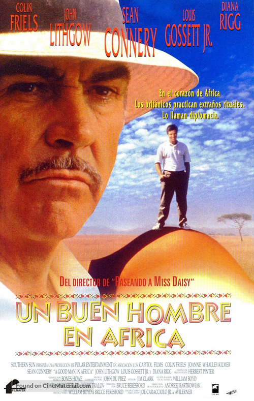 A Good Man in Africa - Spanish Movie Poster