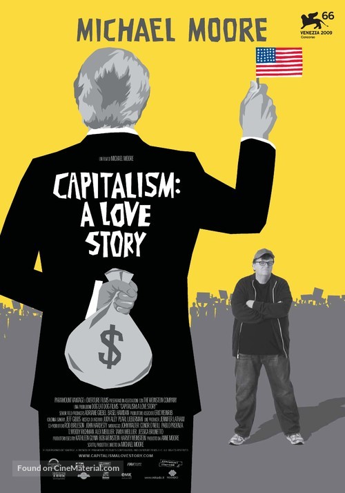 Capitalism: A Love Story - Italian Movie Poster