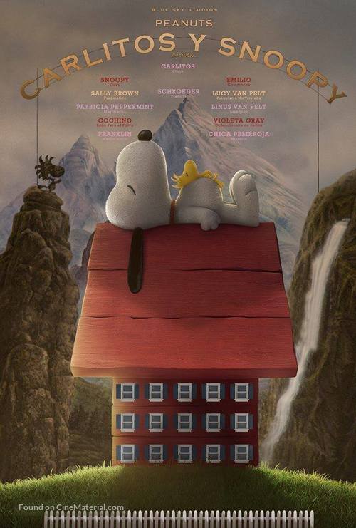 The Peanuts Movie - Spanish Movie Poster