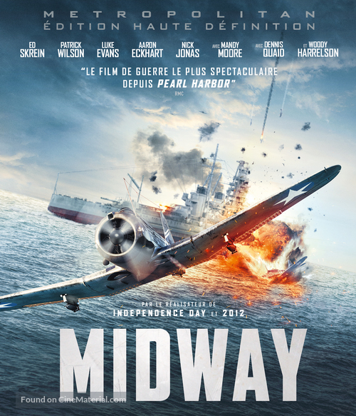 Midway - French Blu-Ray movie cover