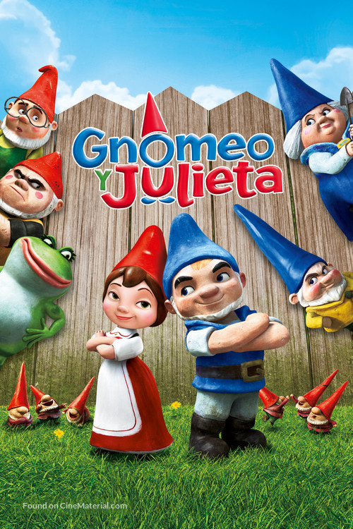 Gnomeo &amp; Juliet - Mexican DVD movie cover