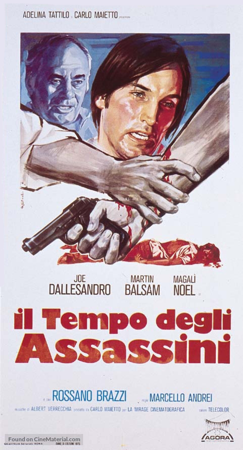 Il tempo degli assassini - Italian Movie Poster